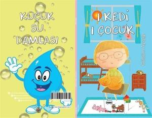 1 Kedi 1 Çocuk - Küçük Su Damlası Seti - 2 Hikaye Tek Kitap