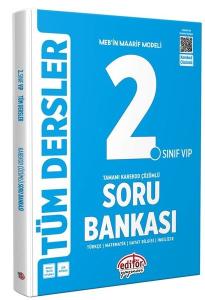 2.Sınıf VIP Tüm Dersler Soru Bankası-Karekod Çözümlü