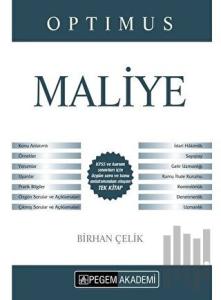2018 KPSS Optimus Maliye Konu Anlatımlı