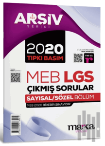 2020 LGS 8. Sınıf Arşiv Serisi Tıpkı Basım Çıkmış Sorular Tamamı Video Çözümlü
