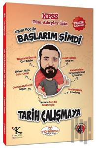 2022 KPSS Kadir Koç ile Başlarım Şimdi Tarih Çalışmaya Ders Notları 4 Deneme İlaveli