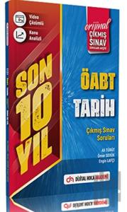 2023 ÖABT Tarih Öğretmenliği Son 10 Yıl Orijinal Çıkmış Sınav Soruları Konu Analizli-Video Çözümlü