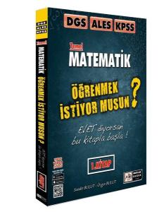 2025 KPSS ALES DGS Sıfır Matematik Öğrenme 1. Kitap