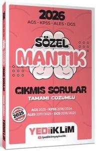 2026 AGS KPSS ALES DGS Sözel Mantık Tamamı Çözümlü Çıkmış Sorular