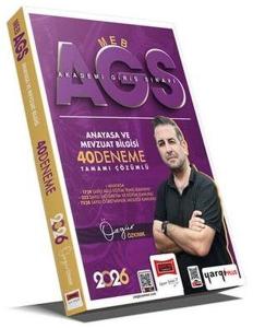 2026 MEB - AGS Anayasa ve Mevzuat Bilgisi Tamamı Çözümlü 40 Deneme