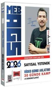 2026 MEB - AGS Öğretmen Adayları İçin Sayısal Yetenek 30 Günde Kamp Kitabı