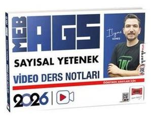 2026 MEB - AGS Öğretmen Adayları İçin Sayısal Yetenek Video Ders Notları