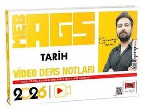2026 MEB - AGS Öğretmen Adayları İçin Tarih Video Ders Notları