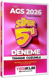 2026 MEB AGS Tamamı Çözümlü Süper 5'li Deneme