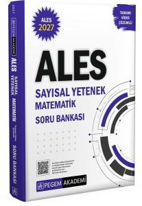 2027 ALES Sayısal Yetenek Matematik Tamamı Video Çözümlü Soru Bankası