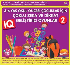 3-6 Yaş Okul Öncesi Çocuklar için Çoklu Zeka ve Dikkat Geliştirici Oyunlar 2