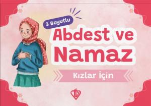 3 Boyutlu Abdest Ve Namaz Kitapçığı Pembe