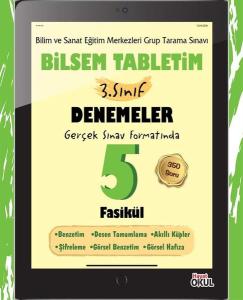 3.Sınıf Bilsem Tabletim - Denemeler