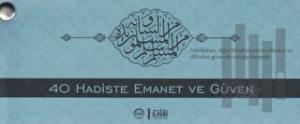 40 Hadiste Emanet ve Güven Kartelası