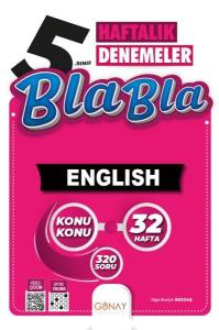 5. Sınıf 32 Haftalık Bla Bla İngilizce Denemeleri