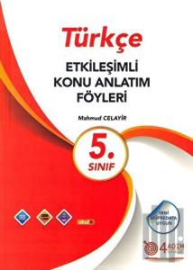 5. Sınıf Türkçe Etkileşimli Konu Anlatım Föyleri