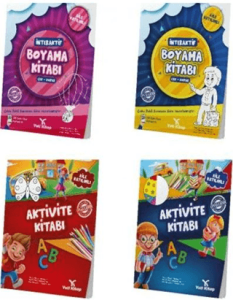 Okul Öncesi Aktivite Seti 4-6 Yaş (4 Kitap)
