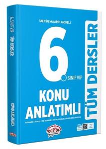 6.Sınıf VIP Tüm Dersler Konu Anlatımlı