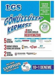 8. Sınıf LGS Gönüllüler Karması 10 + 1 Deneme 2021
