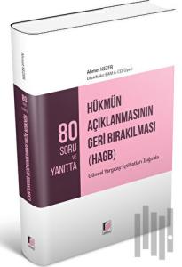 80 Soru ve Yanıtta Hükmün Açıklanmasının Geri Bırakılması (HAGB)