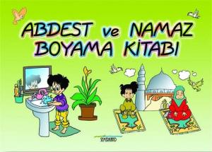 Abdest ve Namaz Boyama Kitabı