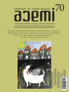 Acemi Edebiyat ve Sanat Dergisi Temmuz Ağustos Eylül Sayı: 70 - 2024