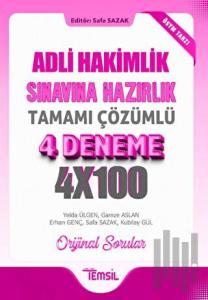 Adli Hakimlik Sınavına Hazırlık Tamamı Çözümlü 4 Deneme