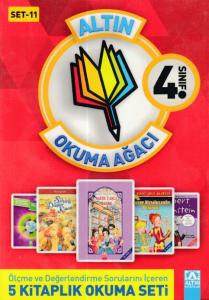 Altın Okuma Ağacı - 4. Sınıf Set 11 (Kırmızı Kapak)