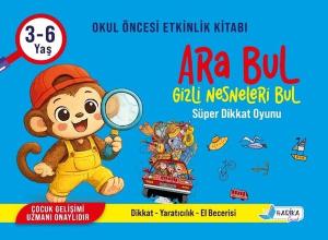 Ara Bul - Gizli Nesneleri Bul - Süper Dikkat Oyunu 3 - 6 Yaş