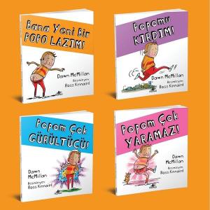 Bana Yeni Bir Popo Lazım Serisi Seti - 4 Kitap Takım