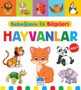 Bebeğimin İlk Bilgileri - Hayvanlar (Sticker’lı)