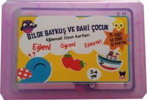 Bilge Baykuş ve Dahi Çocuk Sarı-Eğlenceli Oyun Kartları 3-4 Yaş
