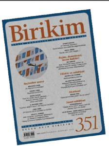 Birikim Dergisi Sayı 351