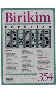 Birikim Dergisi Sayı 354