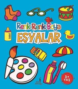 Boyama Kitabı Eşyalar Renk Renk Boya