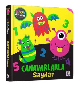 Canavarlarla Sayılar - Neon Dostlarım (Ciltli)