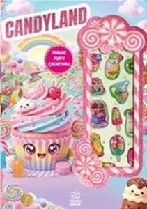 Candyland - Puffy Parlak Çıkartmalı Boyama Kitabı