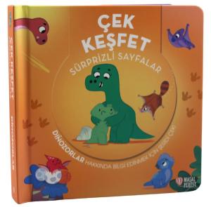 Çek Keşfet - Dinozorlar - Sürprizli Sayfalar (Ciltli)