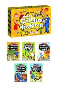 Çılgın Hademe Seti - 5 Kitap Takım+Soru Kitapçığı
