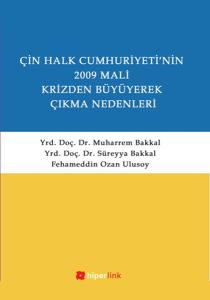 Çin Halk Cumhuriyeti'nin 2009 Mali Krizden Büyüyerek Çıkma Nedenleri