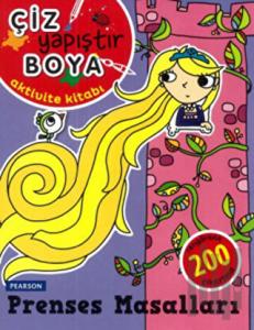 Çiz Yapıştır Boya - Prenses Masalları