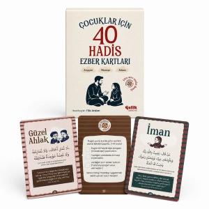 Çocuklar İçin 40 Hadis Ezber Kartları-40 Kart