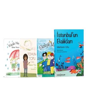 Çocuklar İçin Ekoloji Seti - 4 Kitap Takım