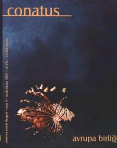 Conatus Çeviri Dergisi Sayı: 3 Avrupa Birliği