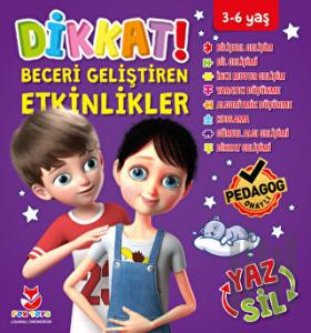 Dikkat Ve Beceri Geliştirici Etkinlikler Mor Seri