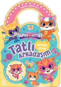 Disney Jr.Supper Kitties - Tatlı Arkadaşım Boyama Kitabı