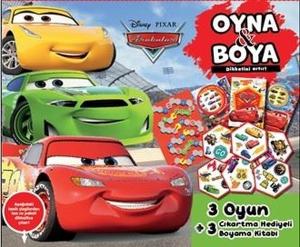 Disney Pixar Arabalar - Oyna & Boya - Kutulu Set