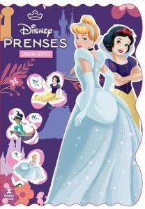 Disney Prenses Bol Bol Boya - Bol Bol Yapıştır Boyama Kitabı - Çıkartma Hediyeli!