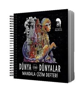 Dünya İçinde Dünyalar - Mandala Çizim Defteri