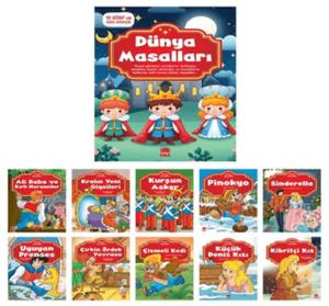 Dünya Masalları Seti - 10 Kitap Takım Küçük Boy